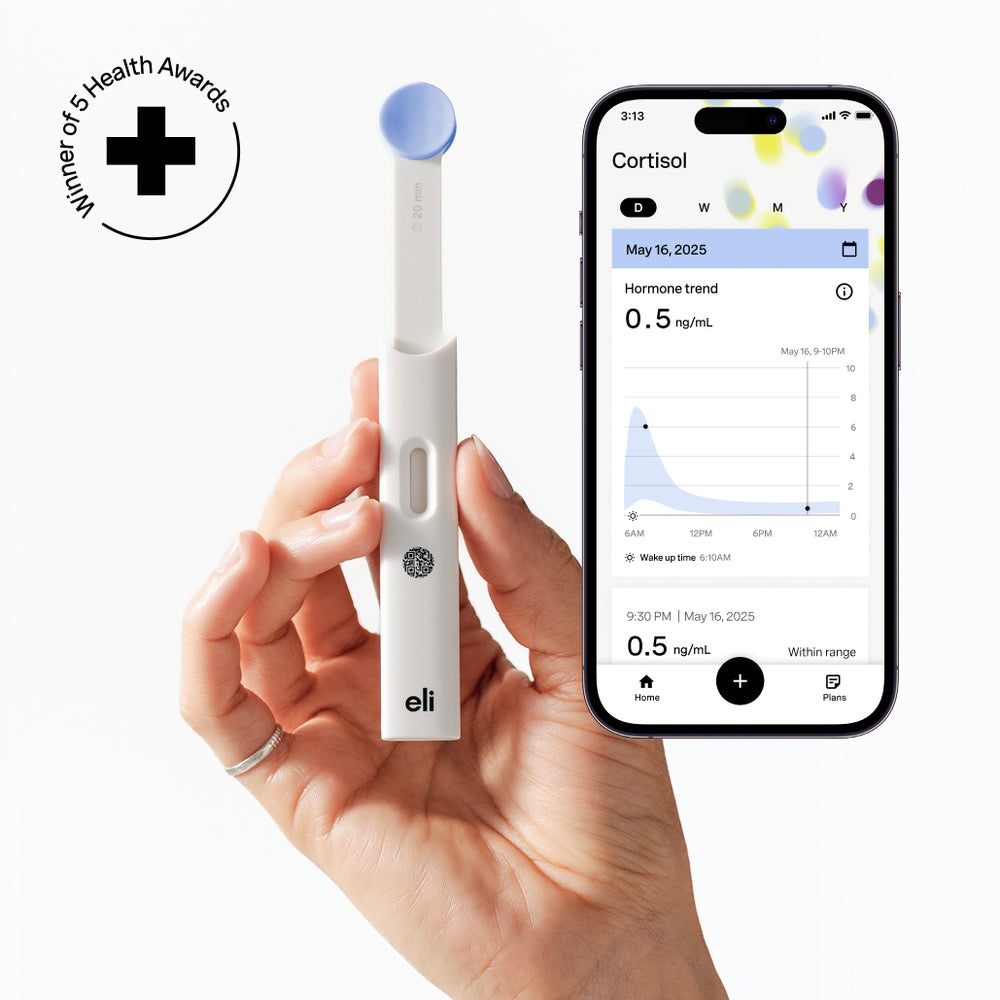 Eli Test Hormometer™— Instant Cortisol Monitoring System | Eli Health